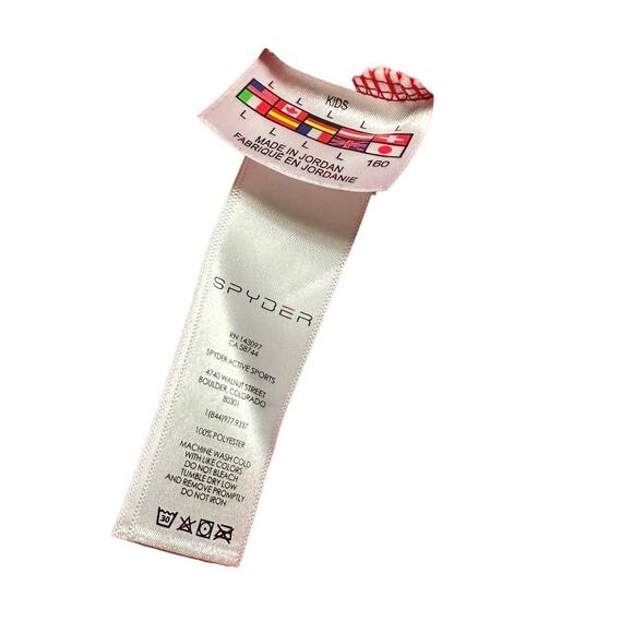 SPYDER BOYS Ambush Zip T Neck Youth Large - Picture 6 of 7